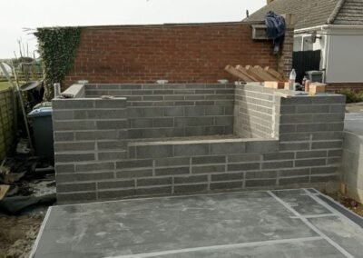 Brickwork landscaping job in Cambridge