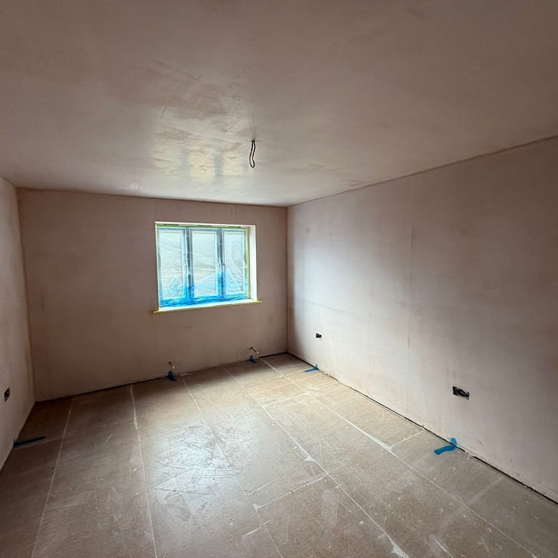 Newly plastered walls in Cambridge (1) Newly plastered walls in Cambridge