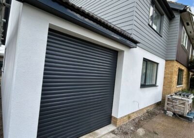 Painted Garage by Build Smart in Cambridge