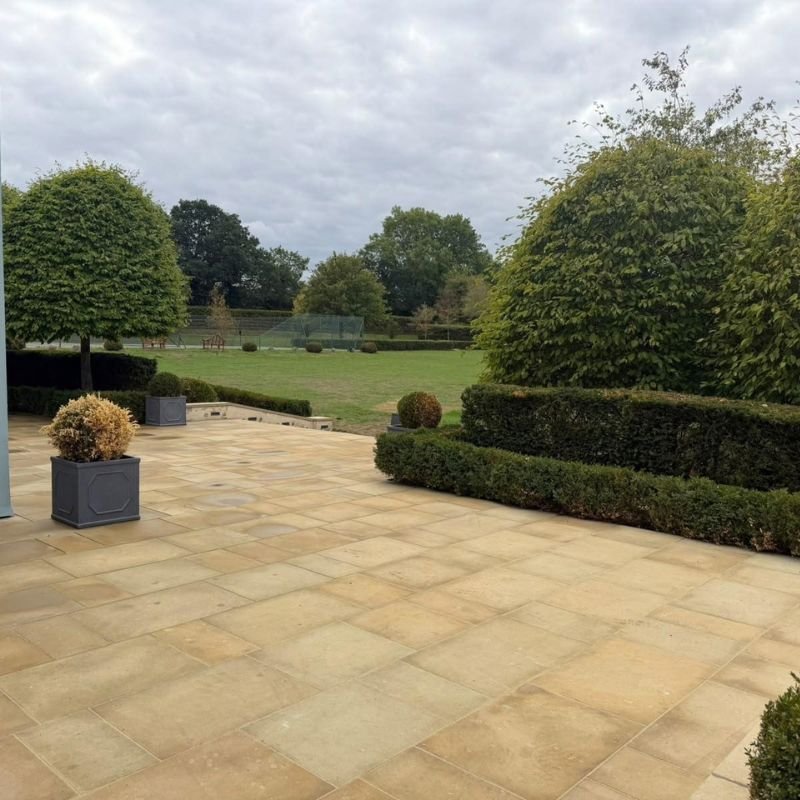 New patio
